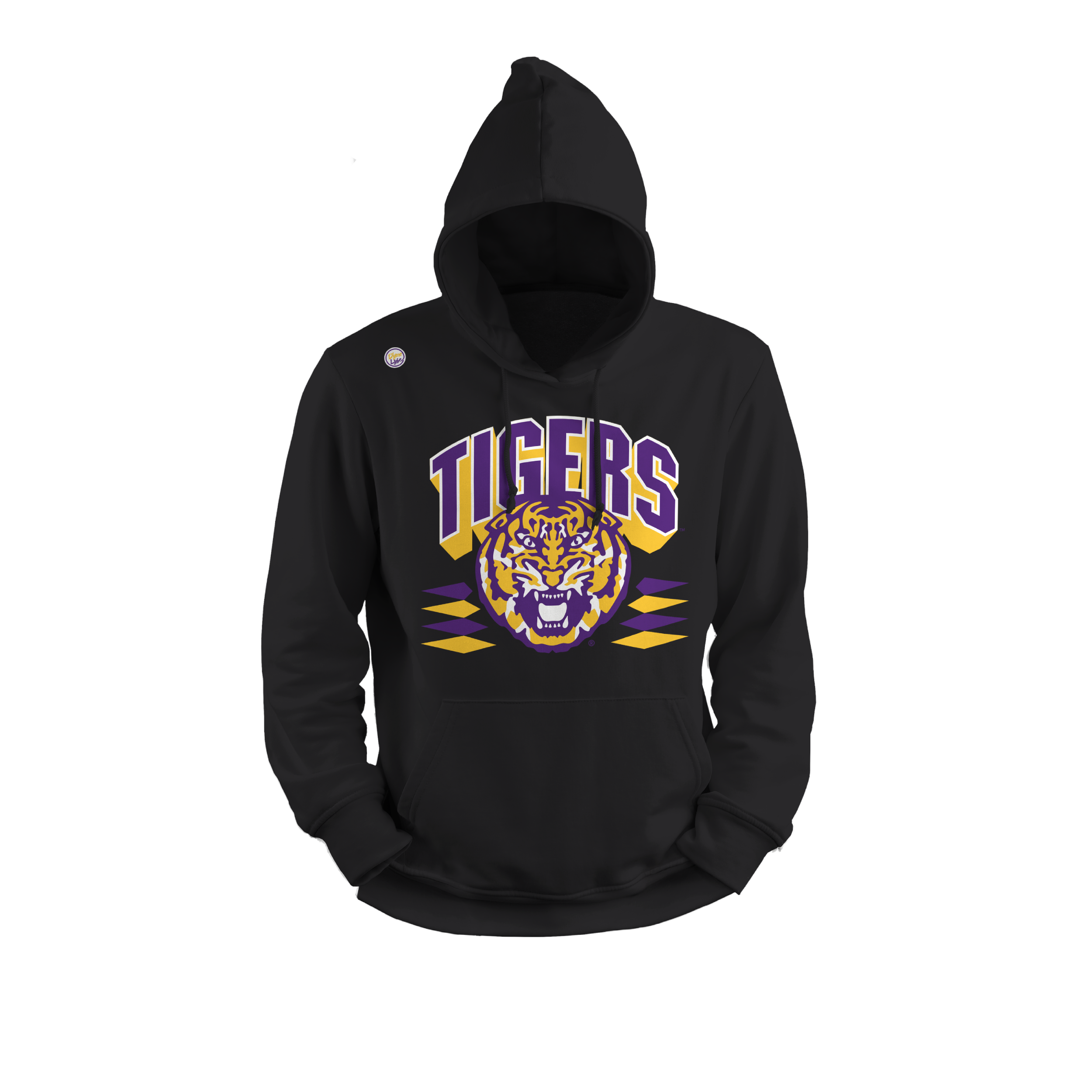 LSU Tigers Men’s Retro Hoodie