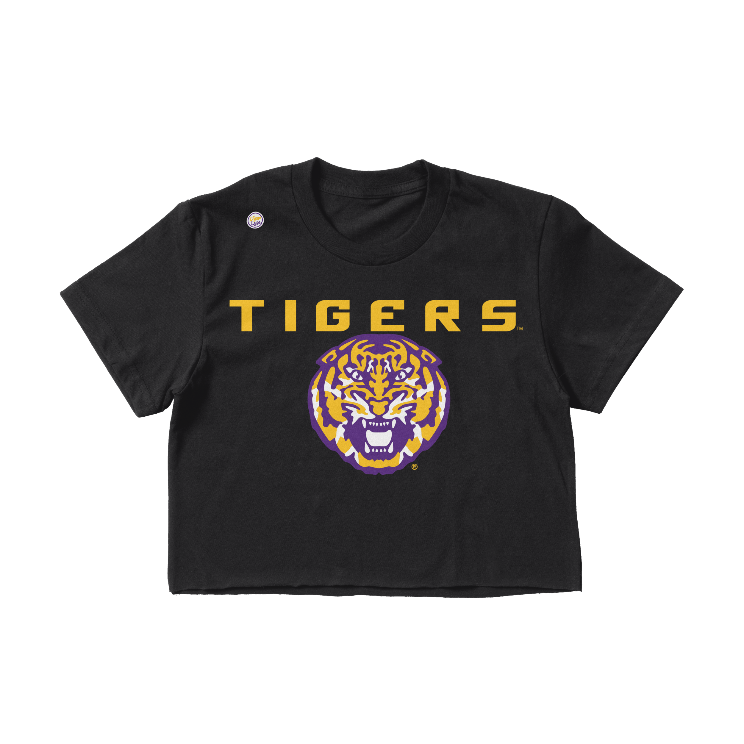 LSU Tigers Women's Logo Crop