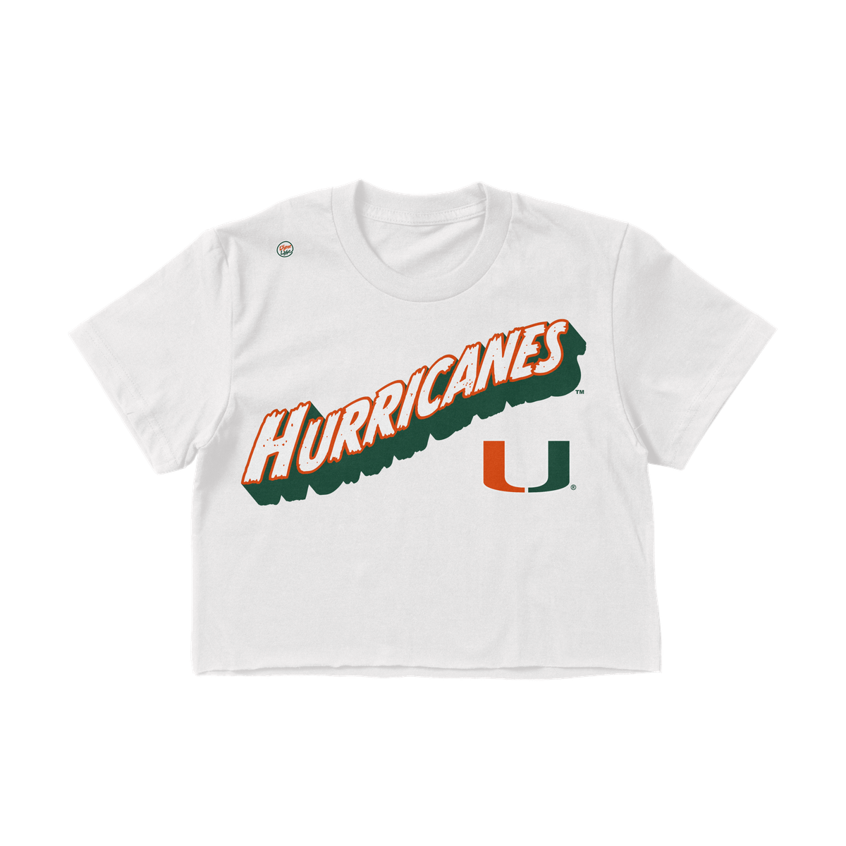 Miami Hurricanes Women's U Crop