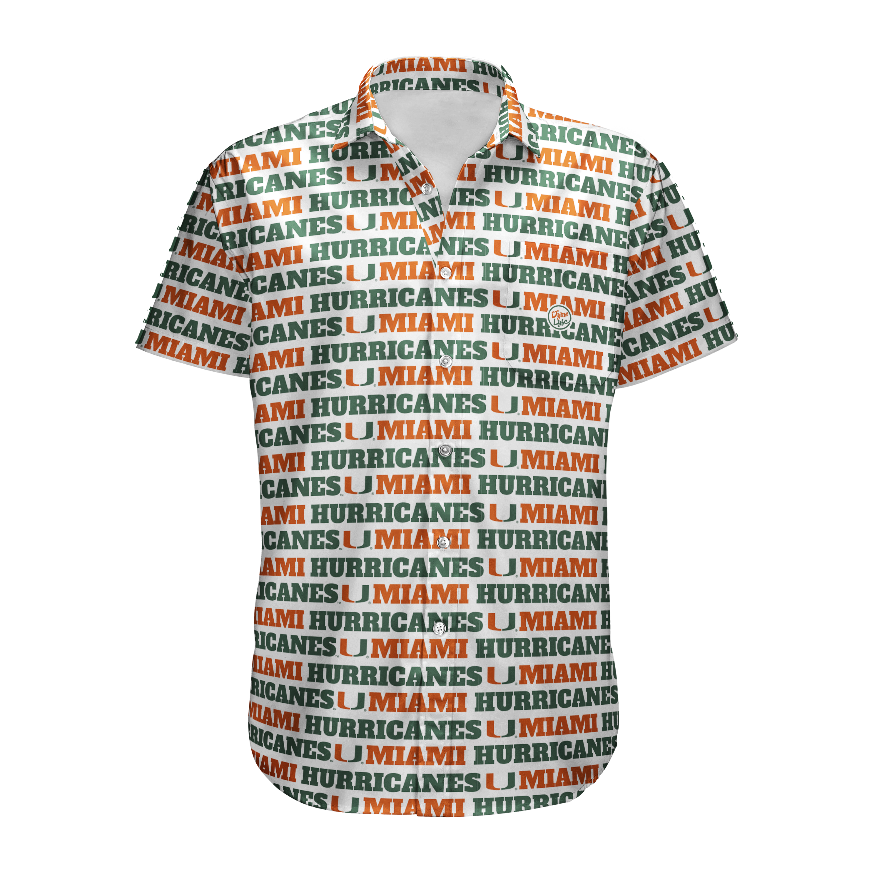 Miami Hurricanes Men’s Team Set Button Up