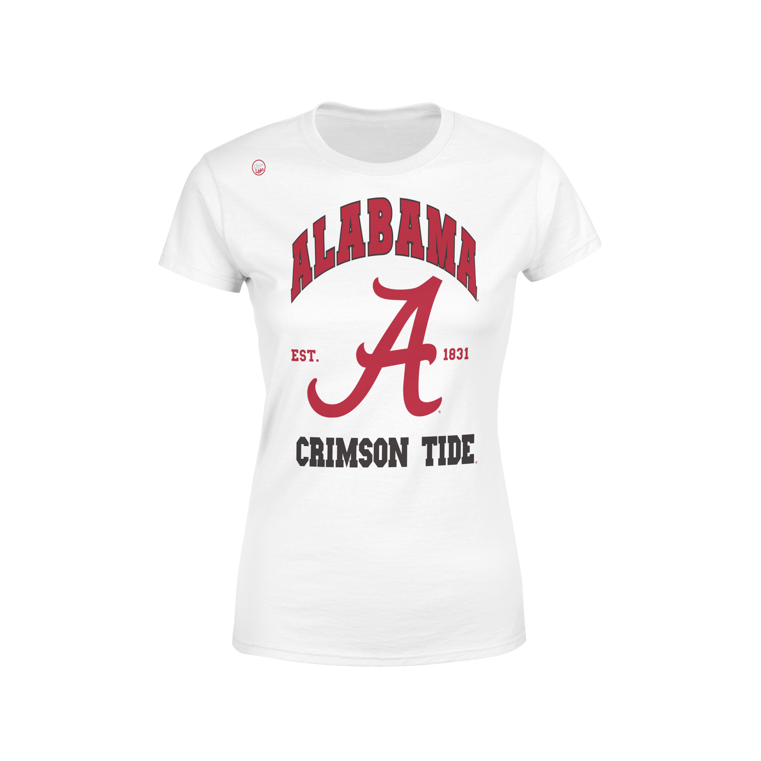 Alabama Crimson Tide Women s Est. V Neck Tee