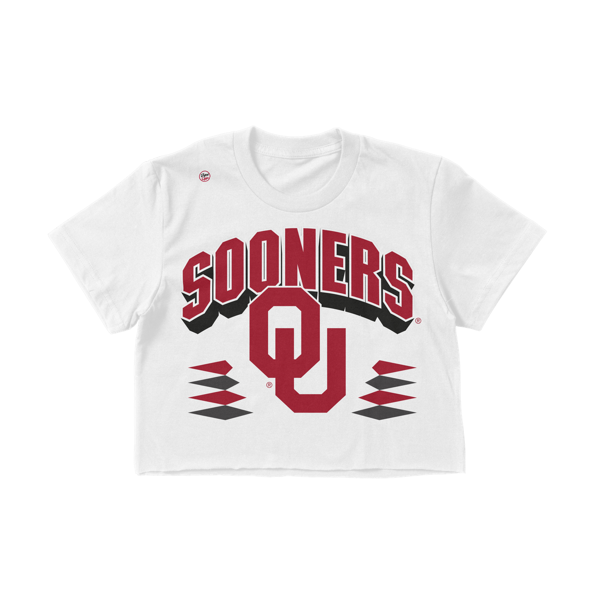 Oklahoma Sooners Women's Retro Crop