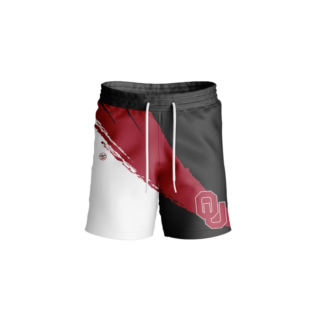 Oklahoma Sooners Youth Wave Shorts