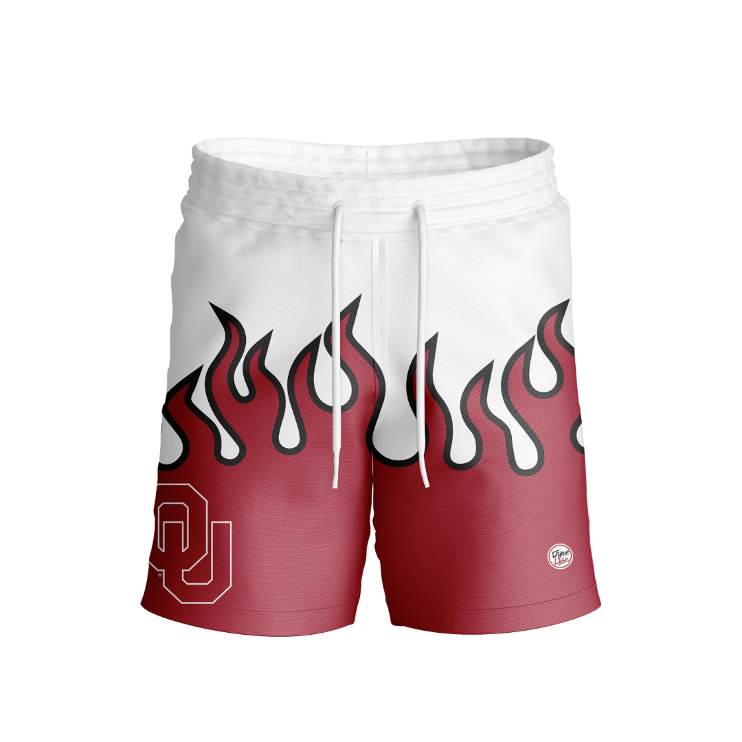 Oklahoma Sooners Men’s Flame Shorts