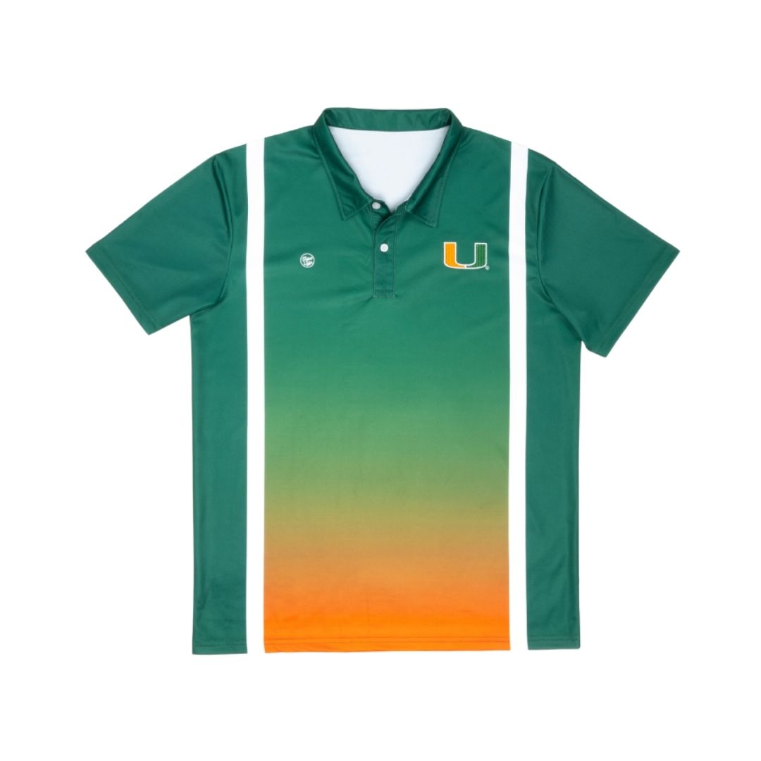U HAZE- Green Polo
