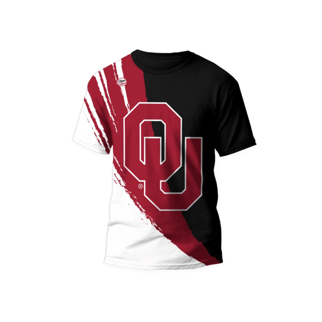 Oklahoma Sooners Youth Wave Tee