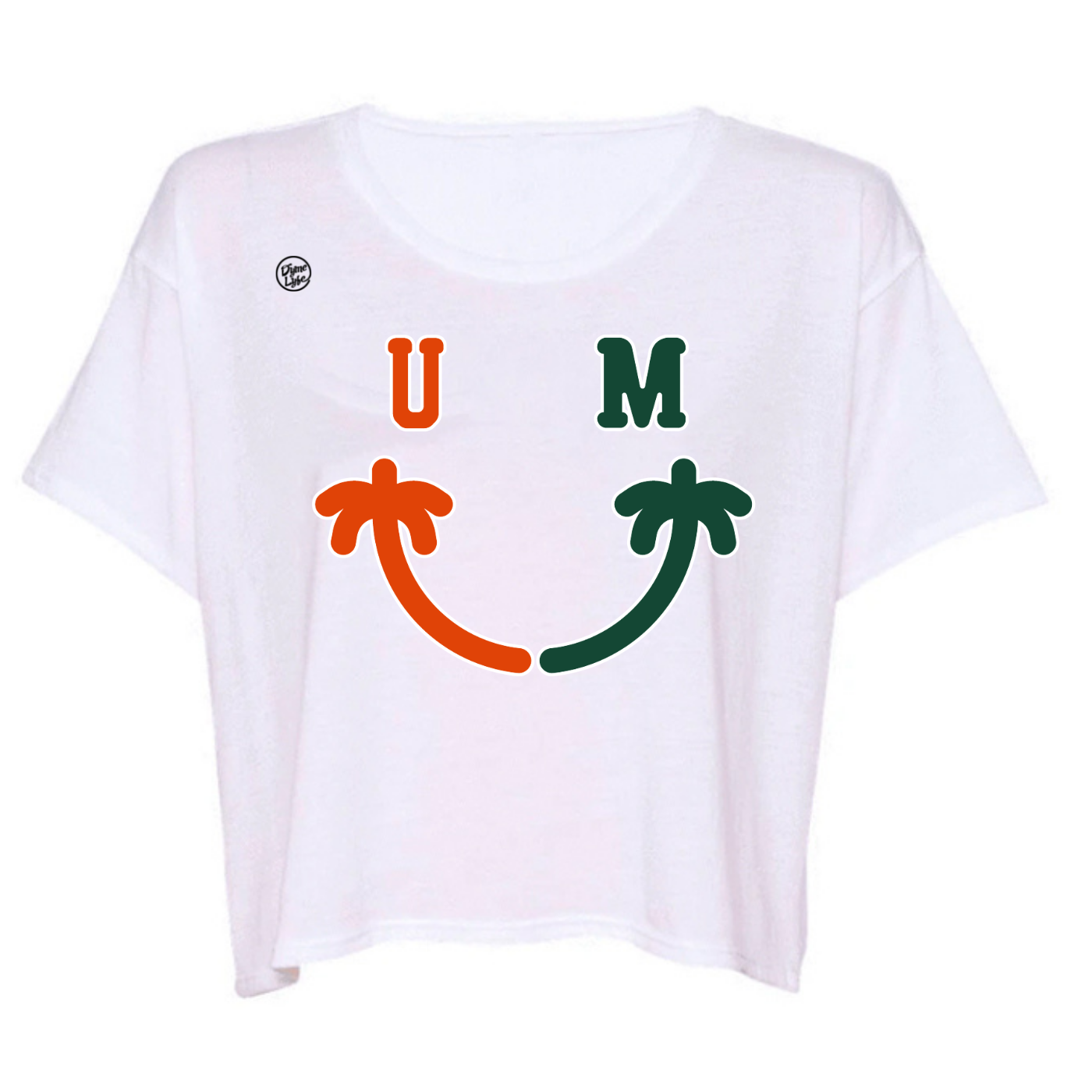 PALM SMILE - Crop Top