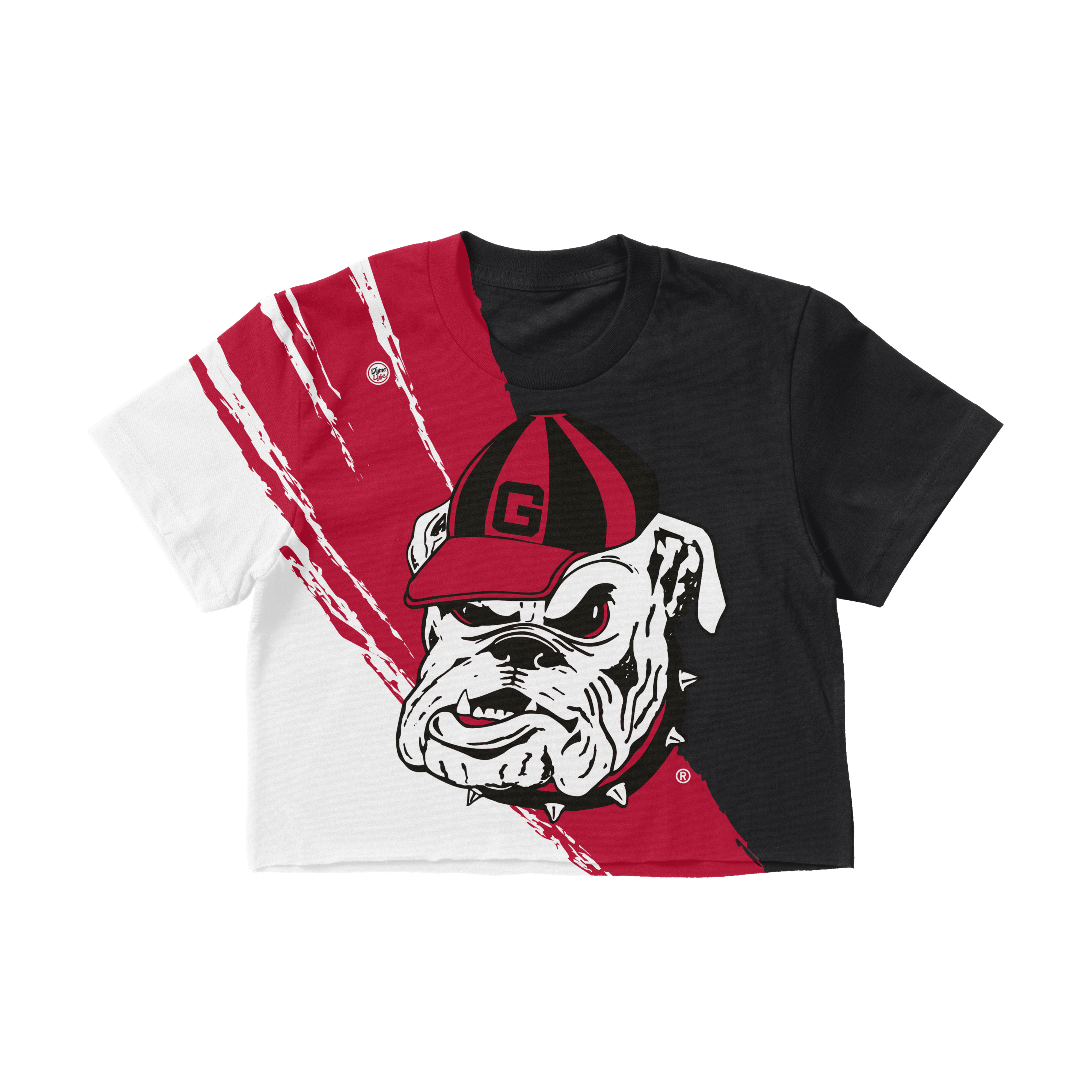 Georgia Bulldogs Women's Wave Crop