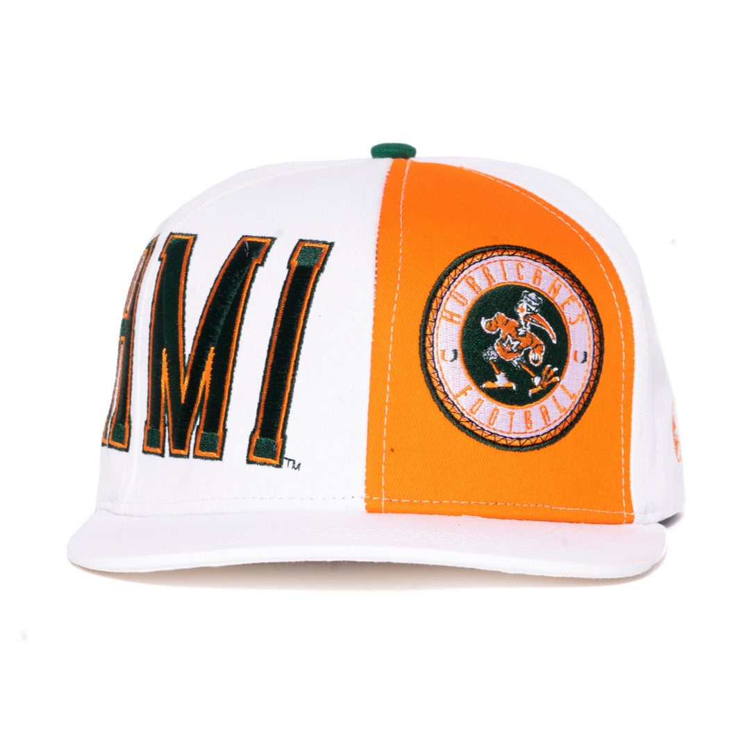 Miami Hurricanes Sebastian Seal Snapback - Orange