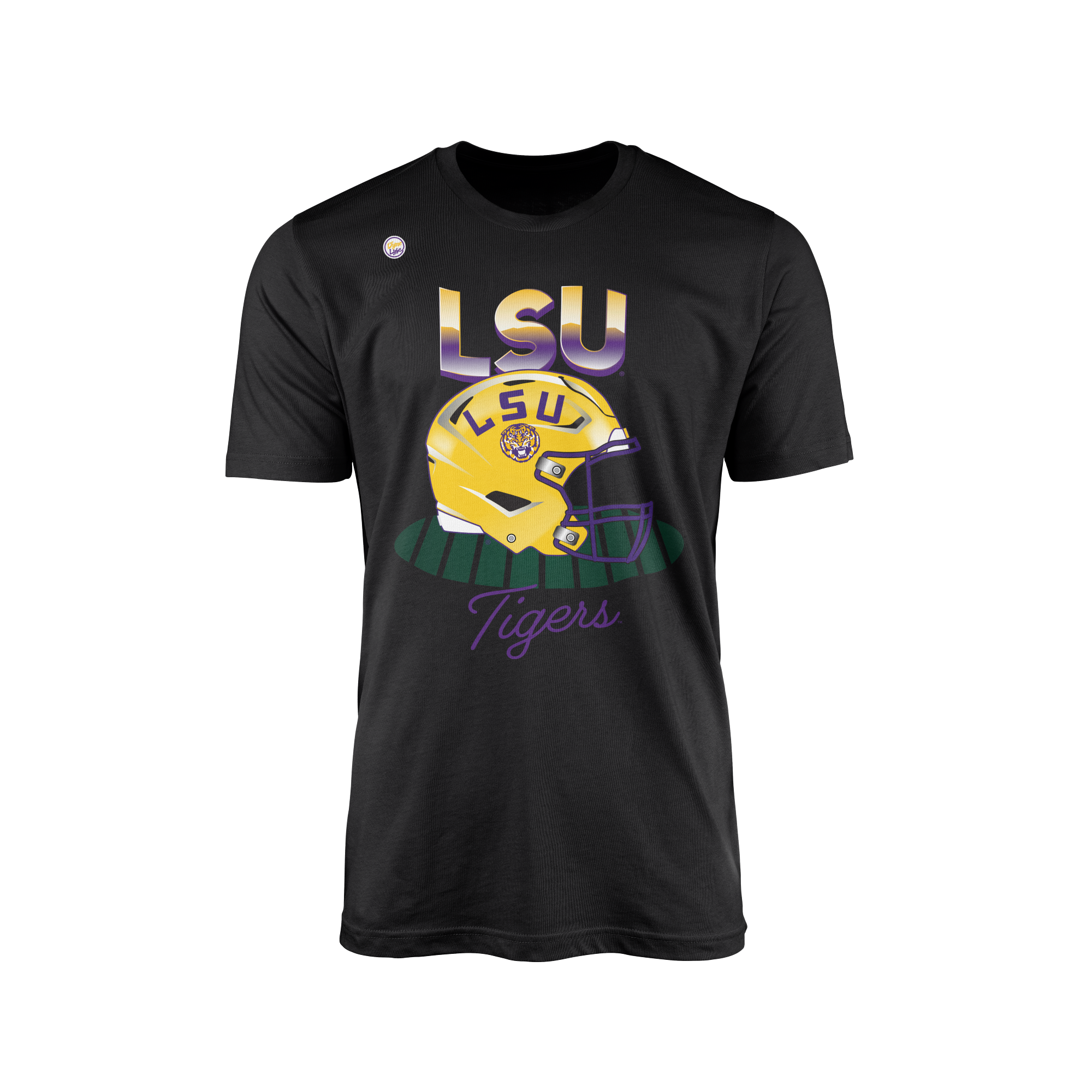 LSU Tigers Airbrush Tee - Black