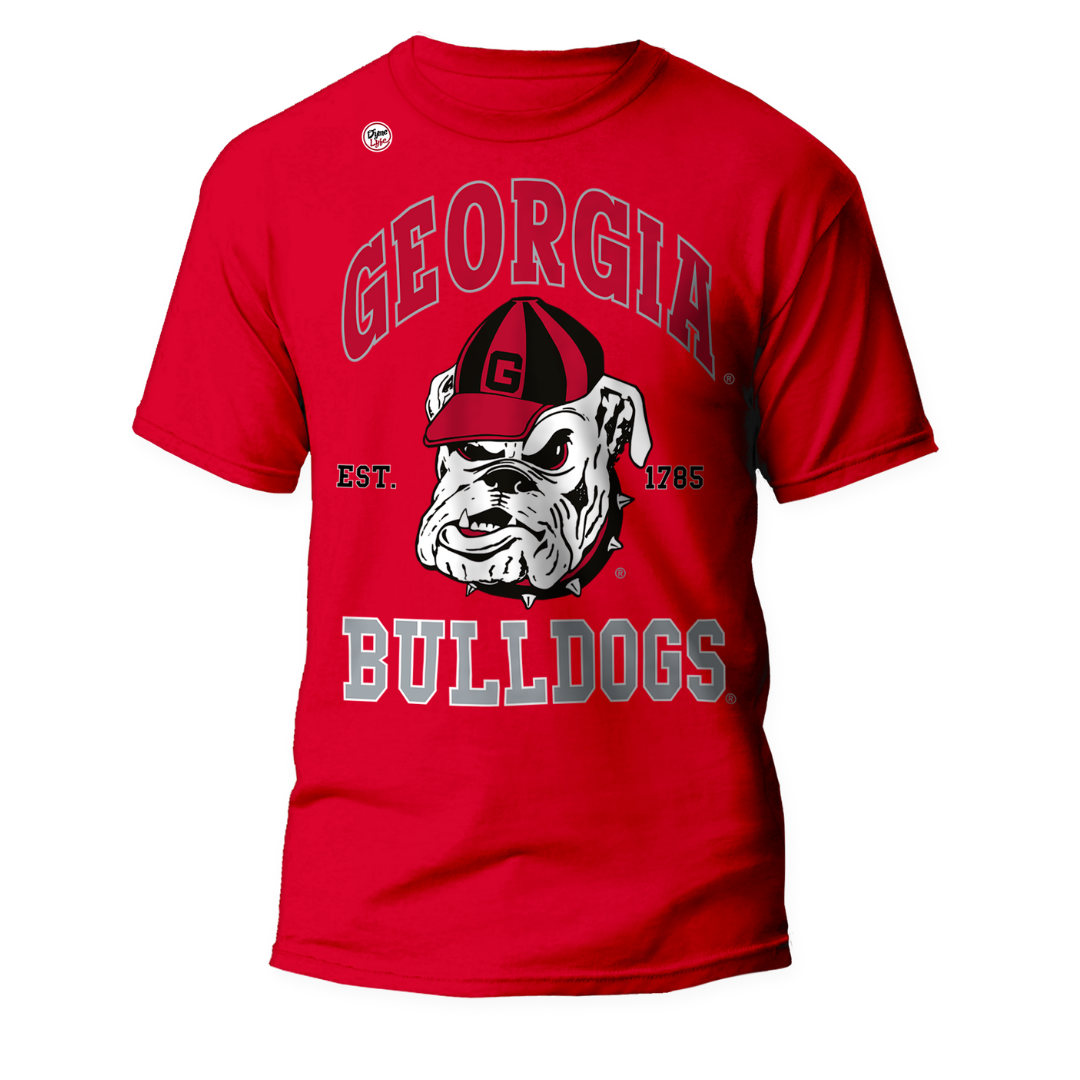 Georgia Bulldogs Men's Red Est 1785 Tee