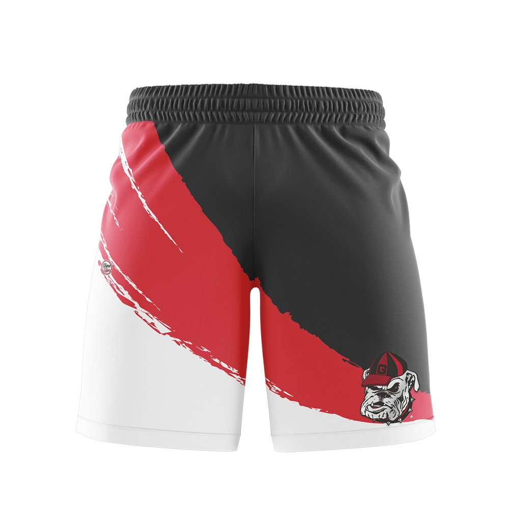 Georgia Bulldogs Men's Wave Bulldogs Shorts