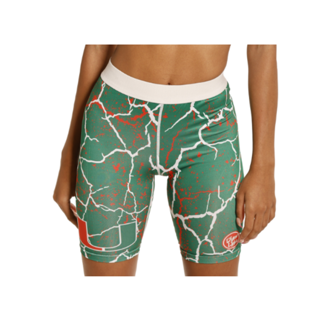 Miami Hurricanes Women's Storm Bike Shorts