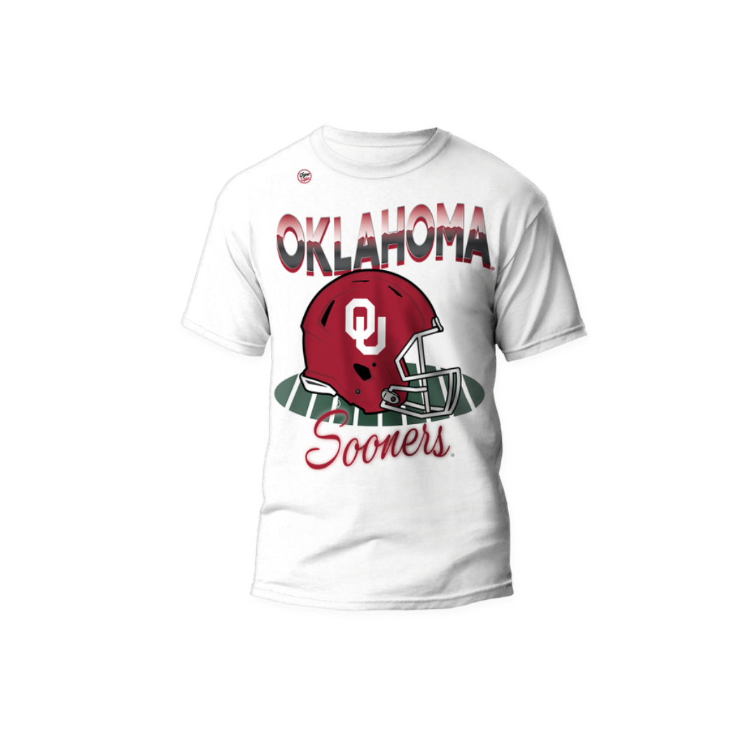 Oklahoma Sooners Youth Airbrush Tee