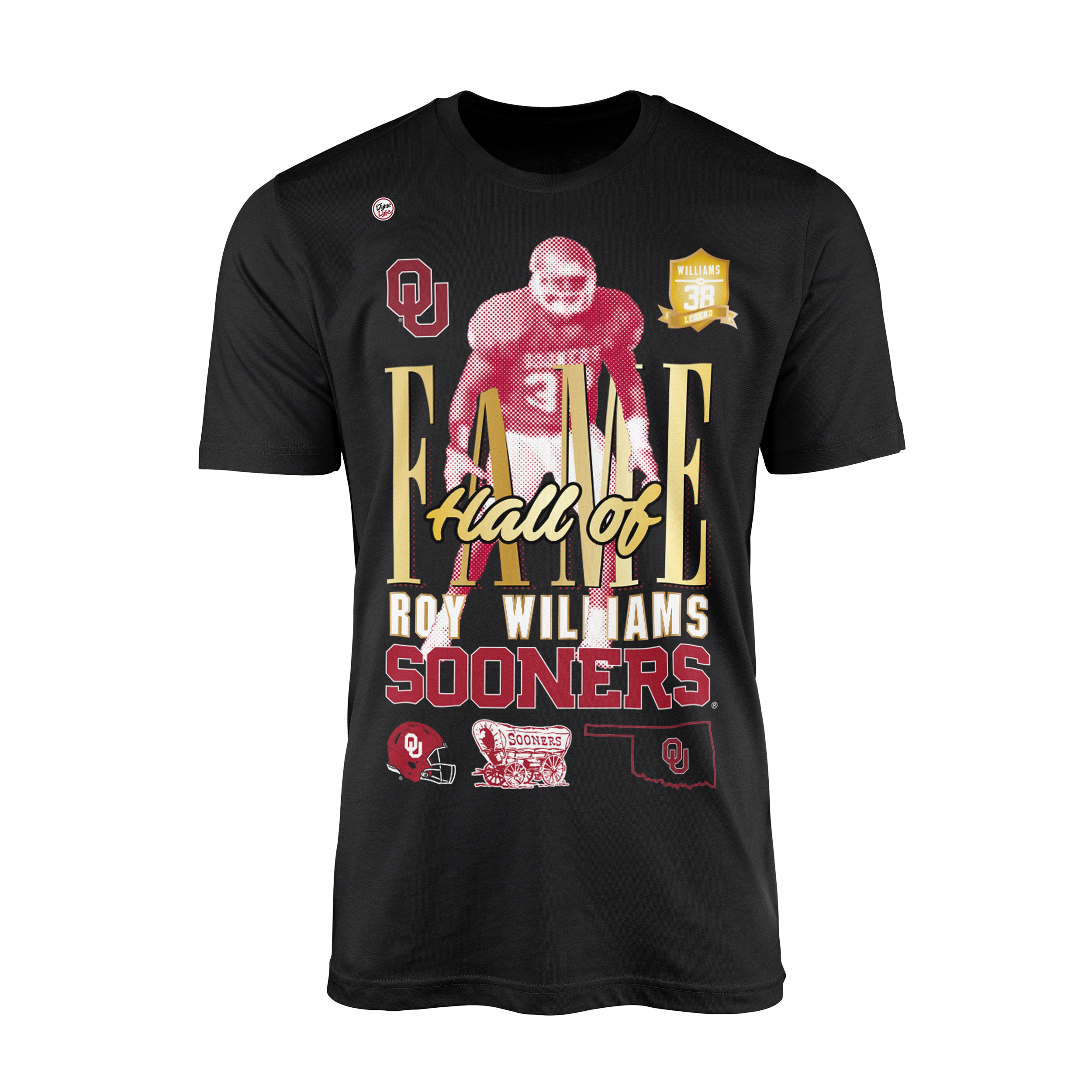 Oklahoma Sooners Men's Roy Williams HOF Tribute Tee