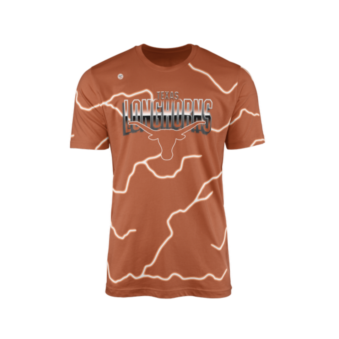 Texas Longhorns Electric Tee - Brown