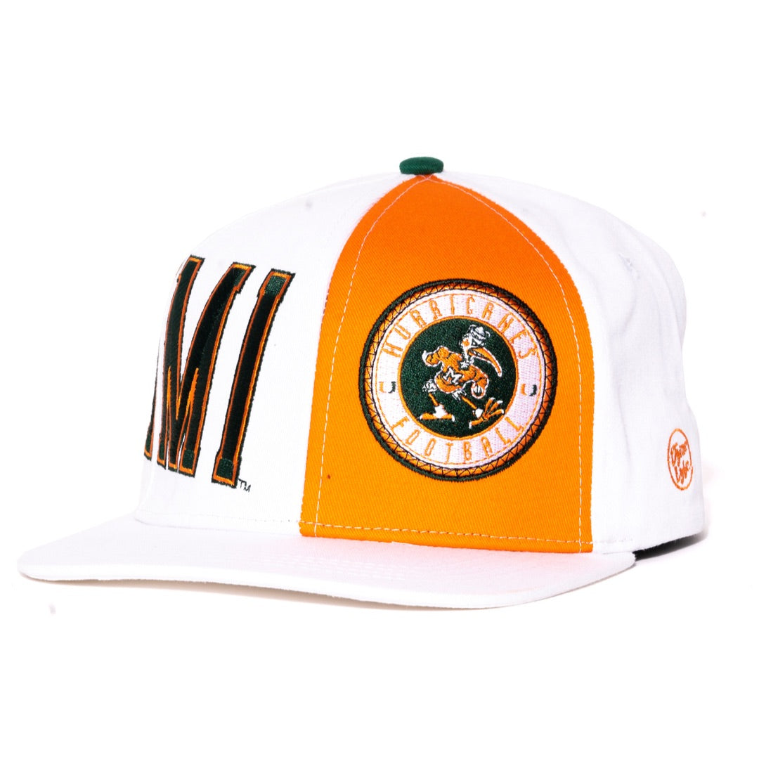 Miami Hurricanes Sebastian Seal Snapback - Orange