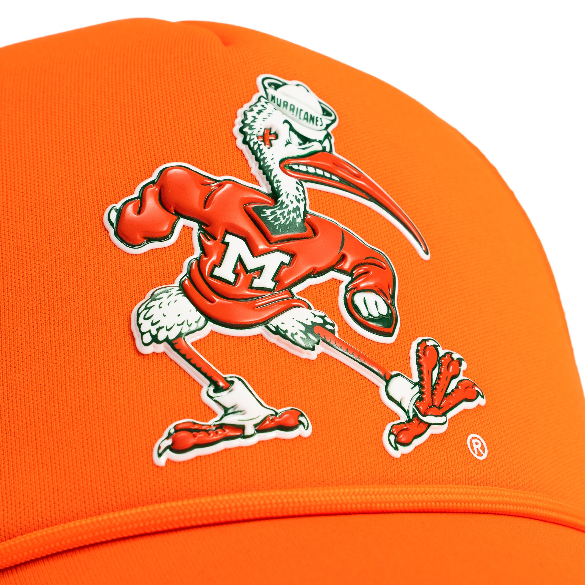 Miami Hurricanes Sebastian Trucker Hat - Orange