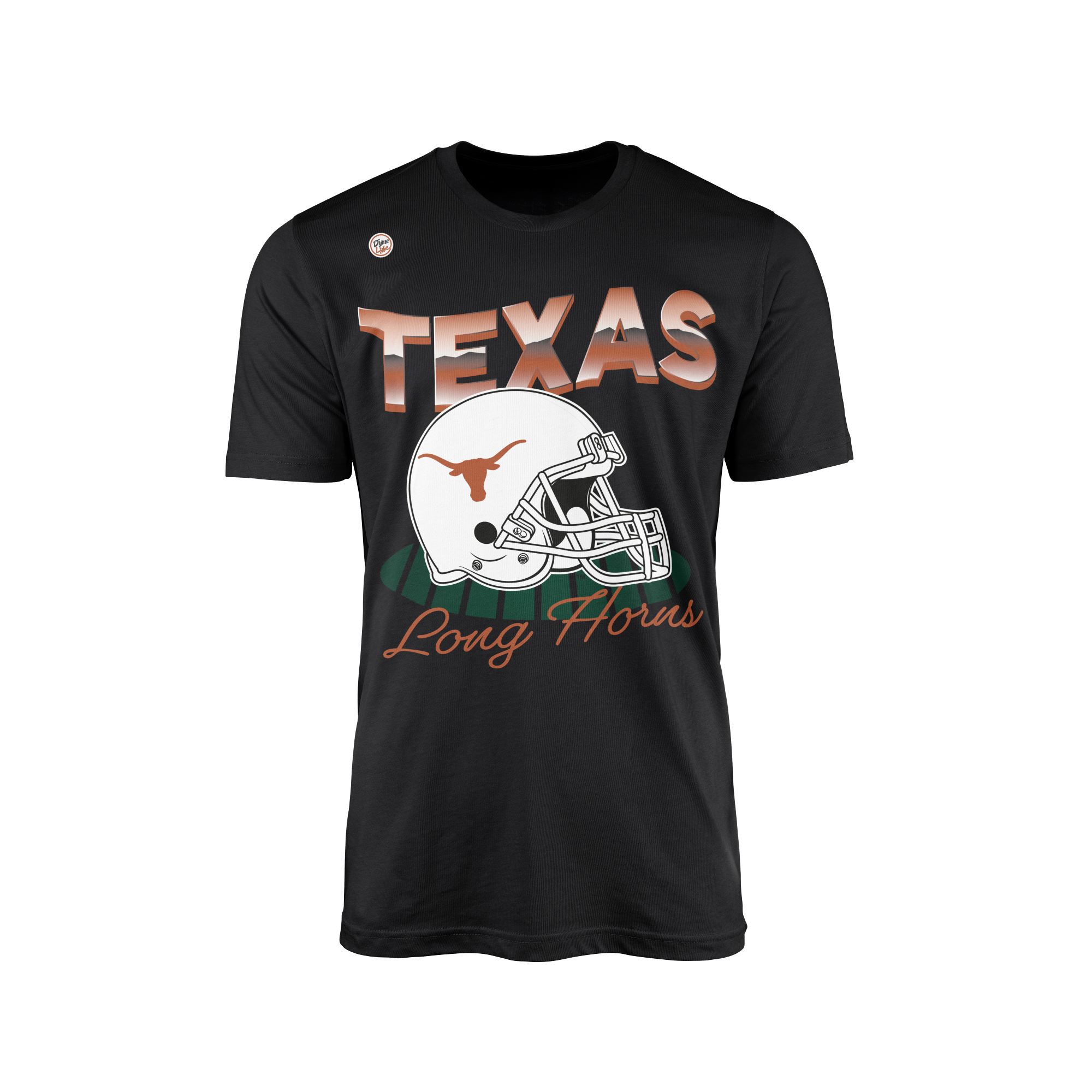 Texas Longhorns Airbrush Tee - Black