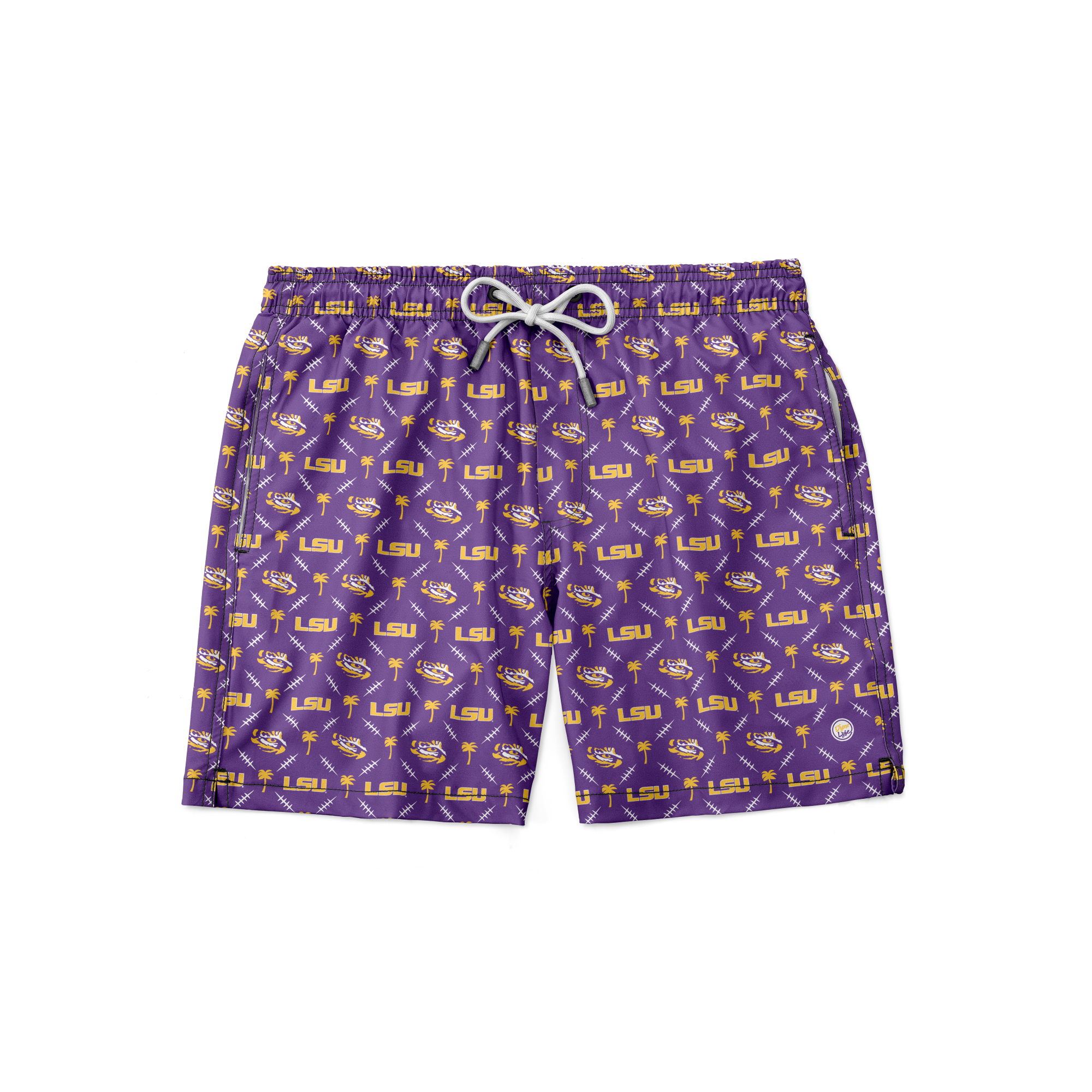 LSU Tigers Palm Trunks - Purple
