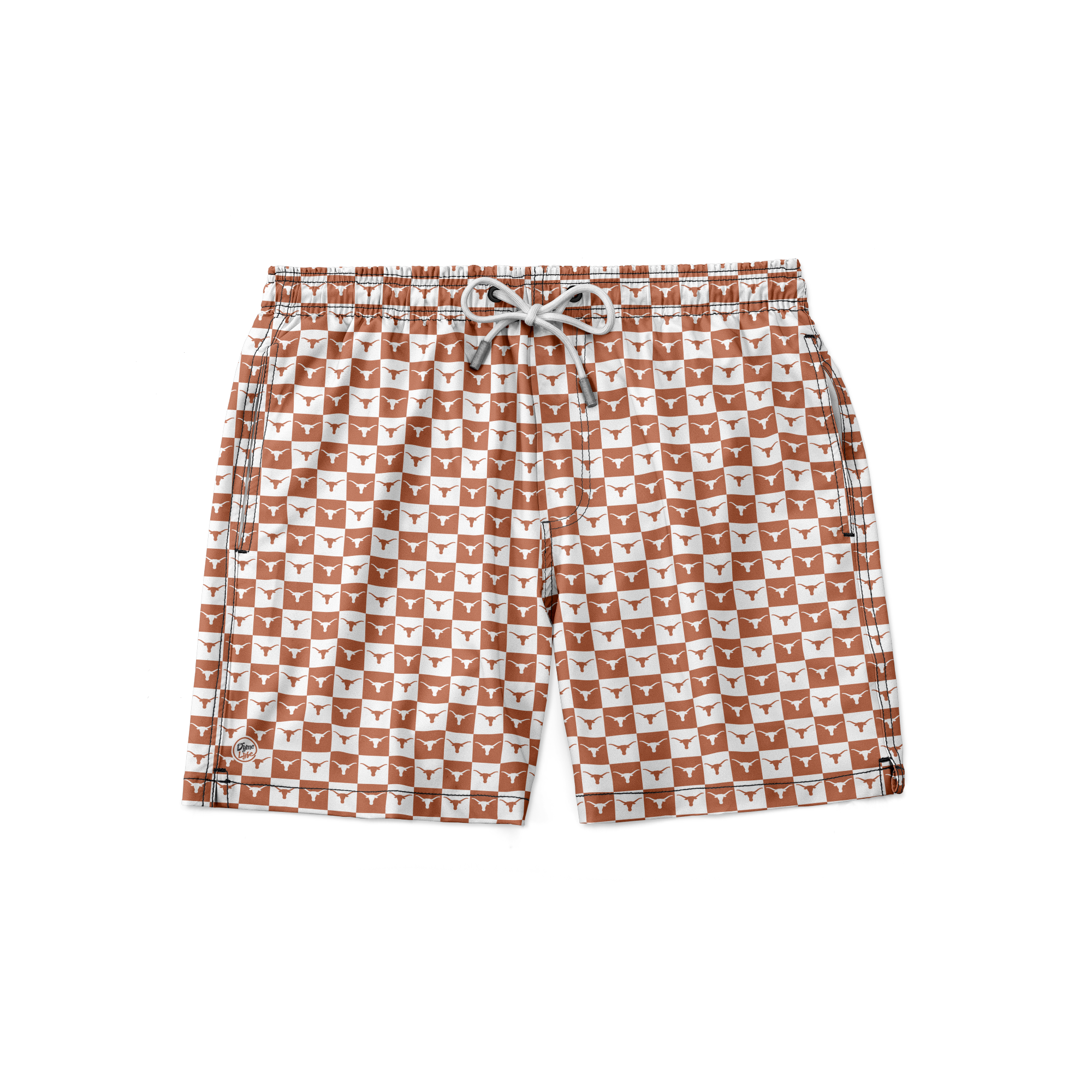 Texas Longhorns Logo Block Trunks - Orange