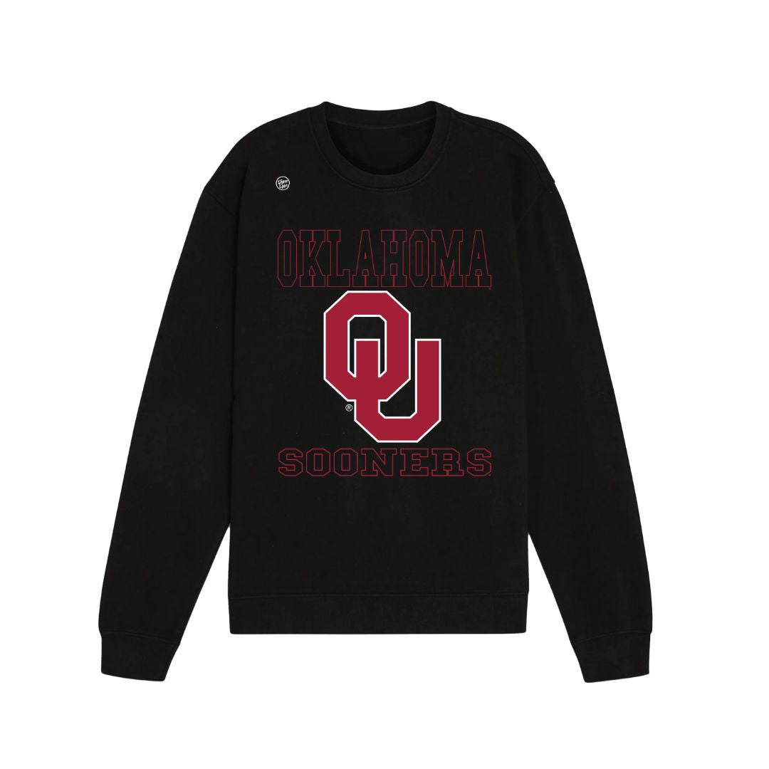 Oklahoma Sooners Tide Men's Foundation Crew Sweatshirt