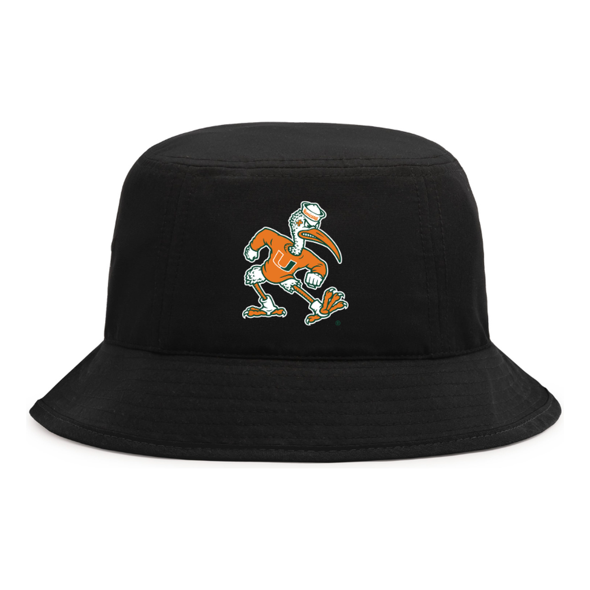 Miami Hurricanes Men's Sebastian Sideline Bucket Hat