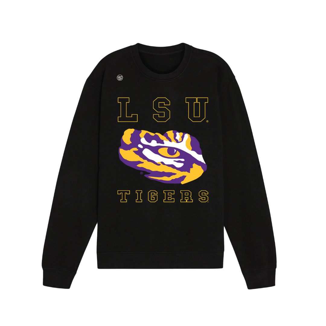 LSU Tigers Men's Foundation Crew Sweatshirt