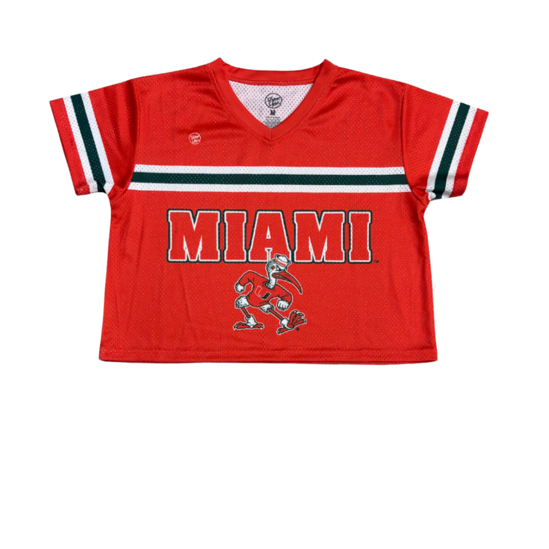 Miami Hurricanes Women's Sideline Mesh Jersey