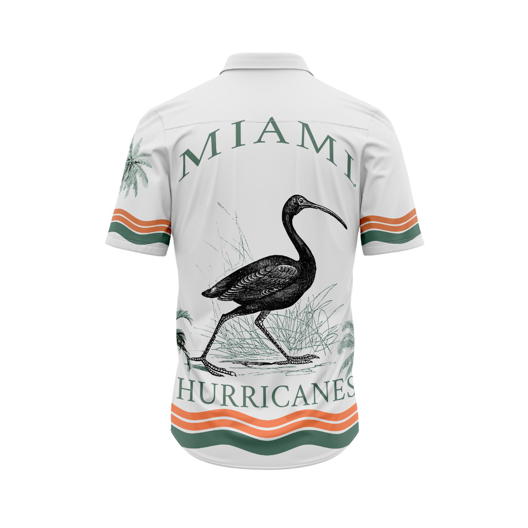 Miami Hurricanes Men’s Cabana Button Up