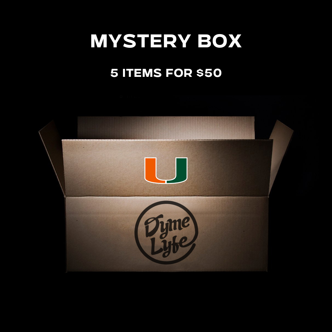 Miami Hurricanes Men's 5 Item Mystery Box