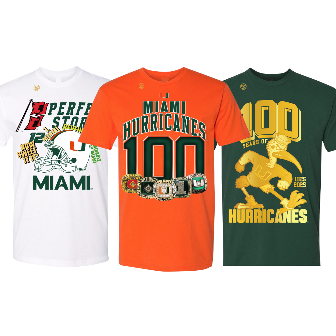 Miami Hurricanes Men's Limited Edition Centennial Bundle