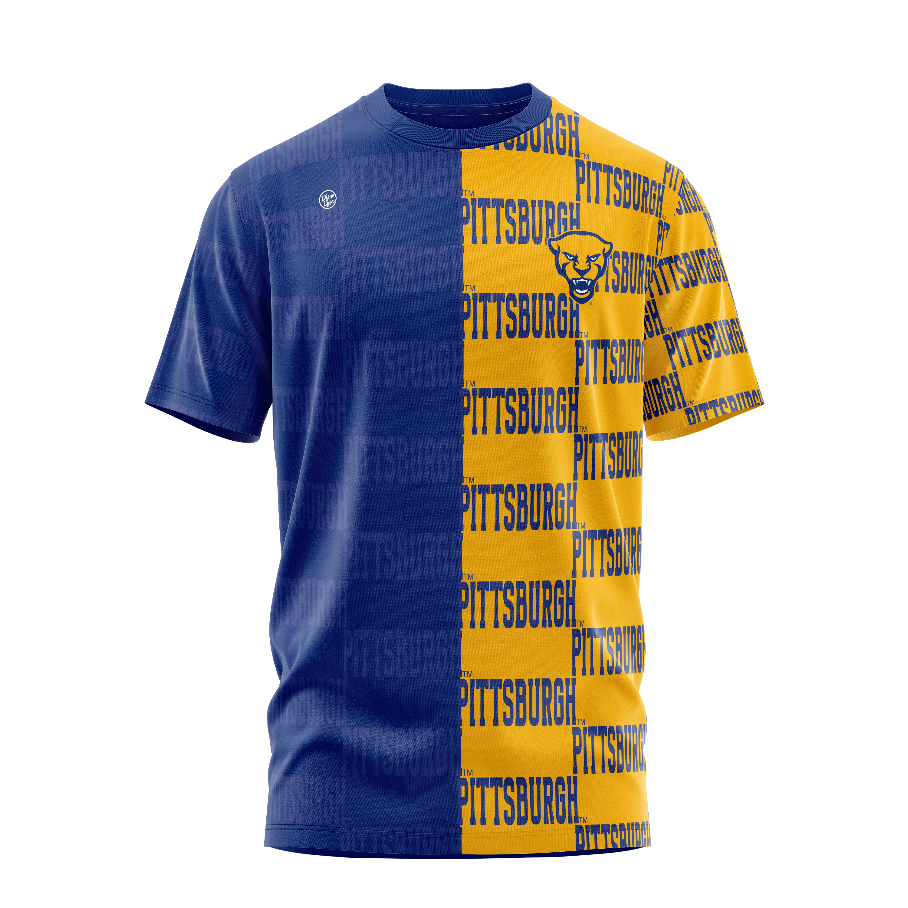 Pittsburgh Panthers Men's Checkered Tee
