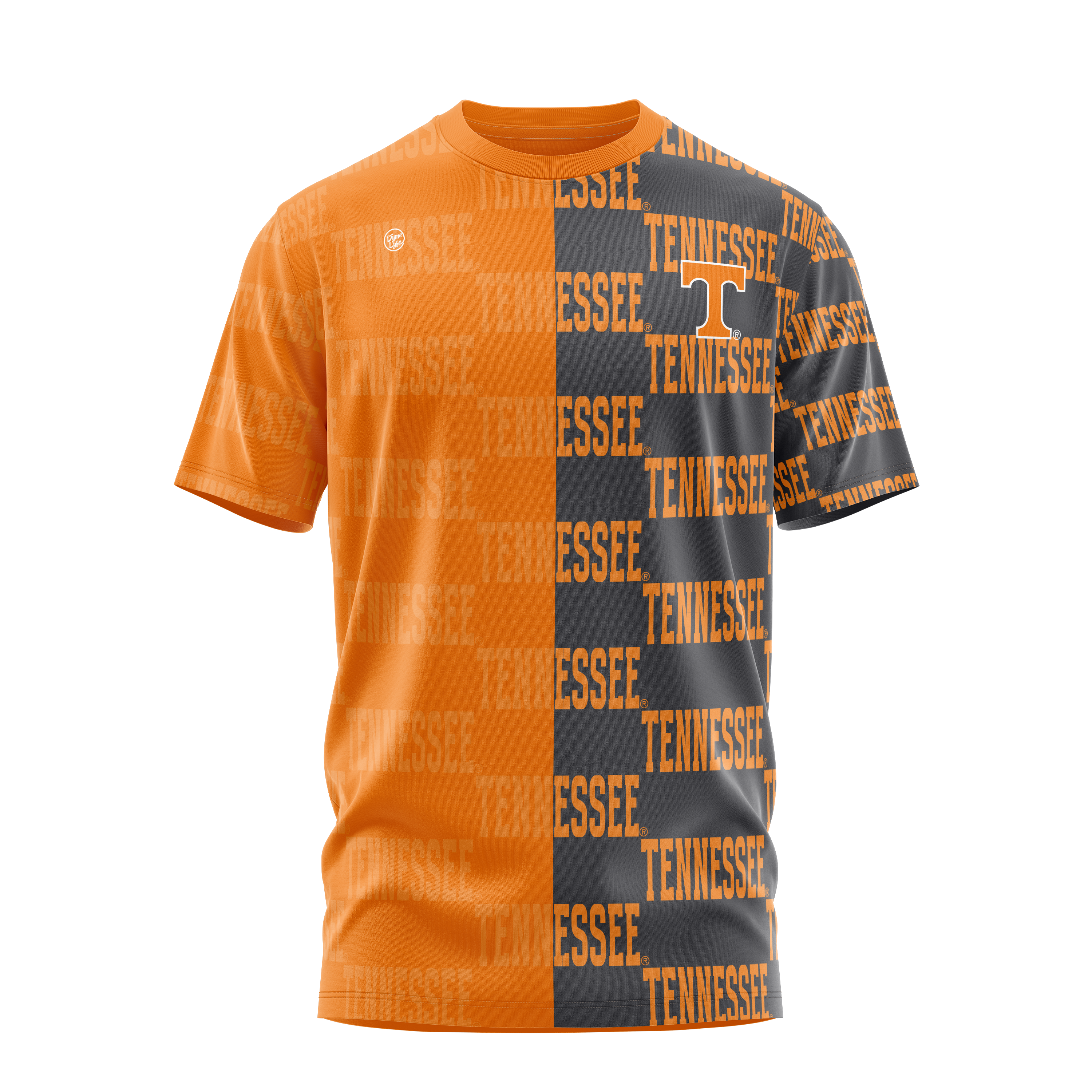 Tennessee Volunteers Men's Checkered Tee