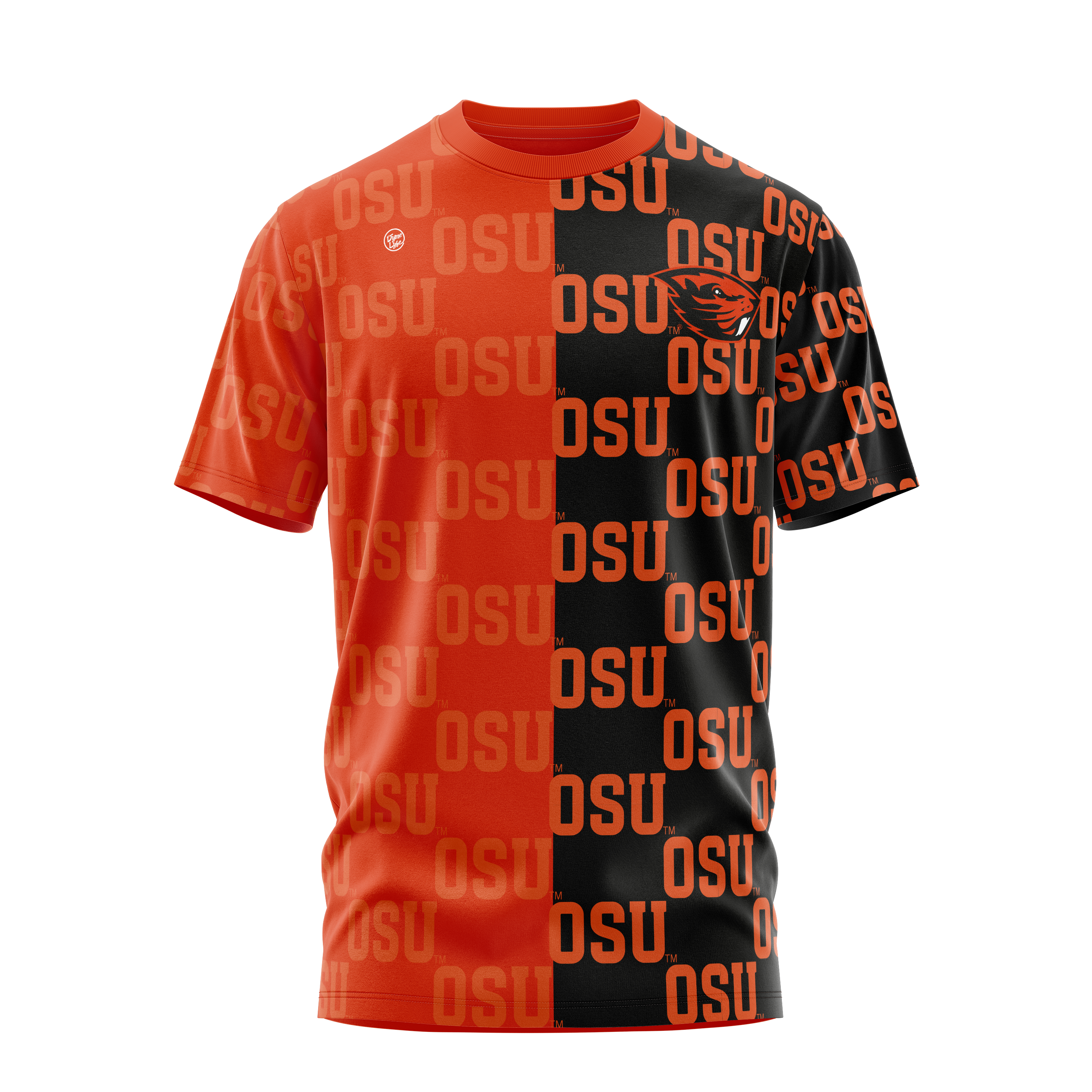 Oregon State Beavers Men's Checkered Tee
