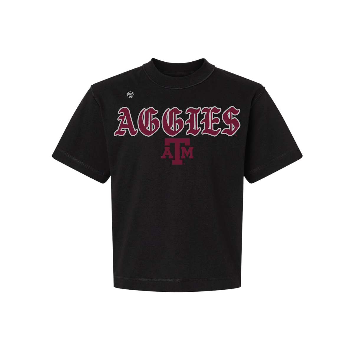 Texas A&M Aggies Men's Old English Tee - Black