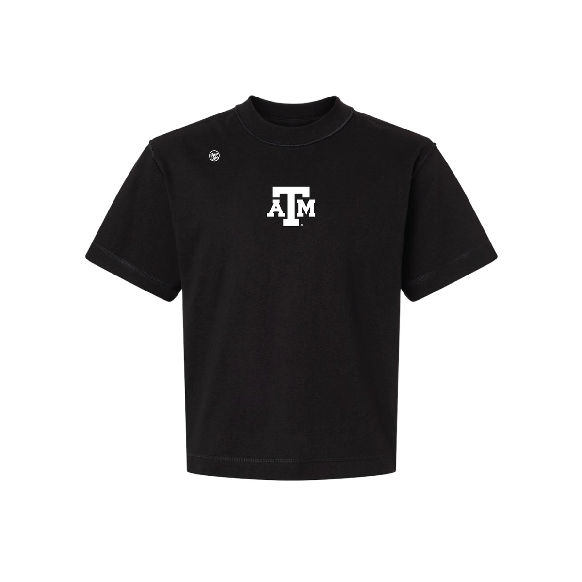 Texas A&M Aggies Men's Center Logo Tee - Black