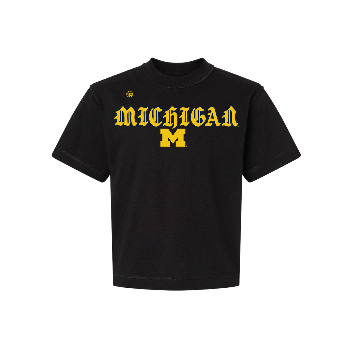 Michigan Wolverines Men's Old English Tee - Black