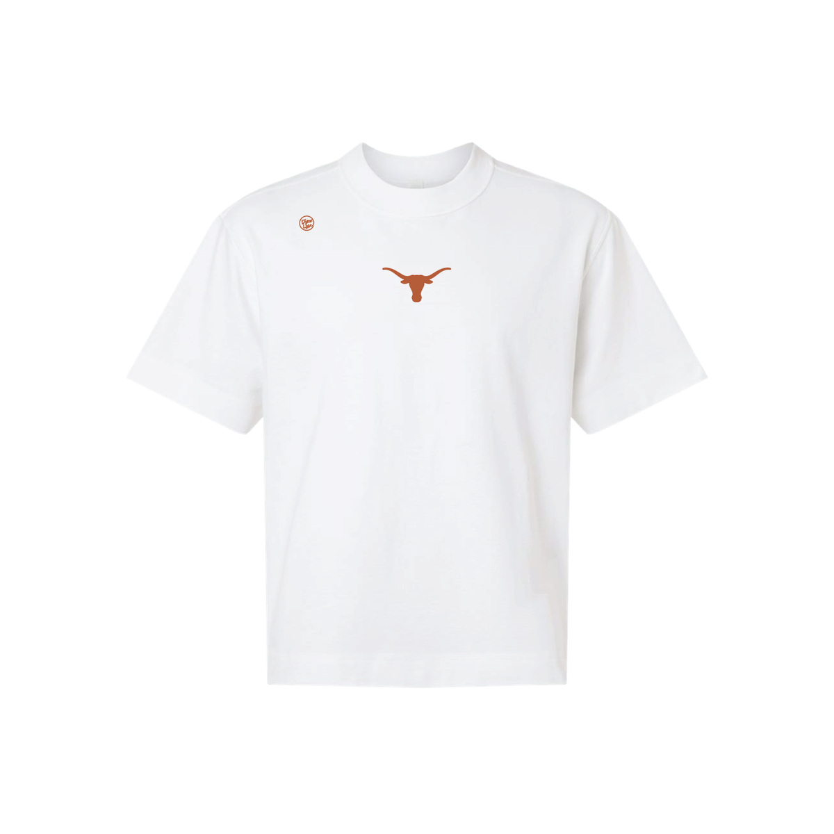 Texas Longhorns Men's Center Logo Tee - White
