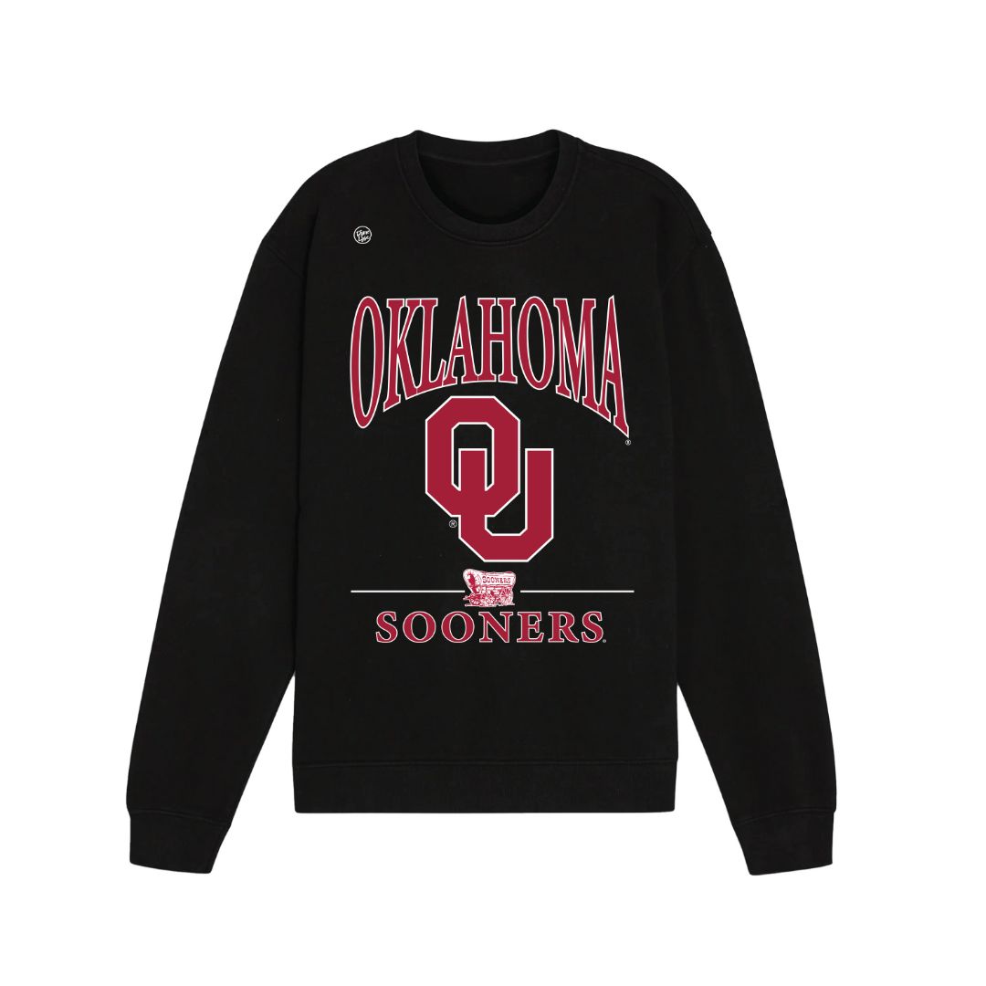 Oklahoma Sooners Tide Men's Tradition Crew Sweatshirt