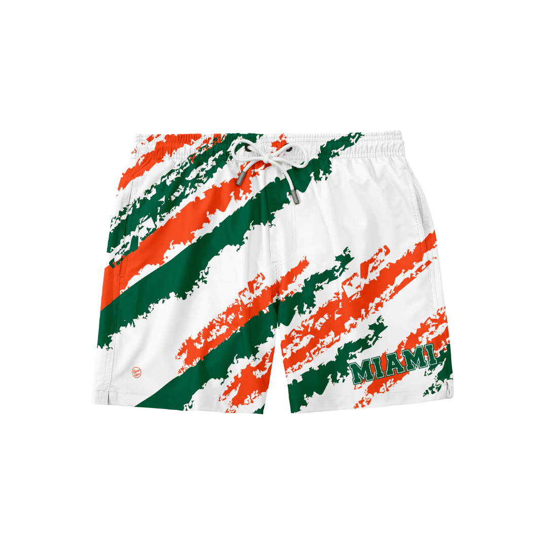 Miami Hurricanes Men's 90s Trunks
