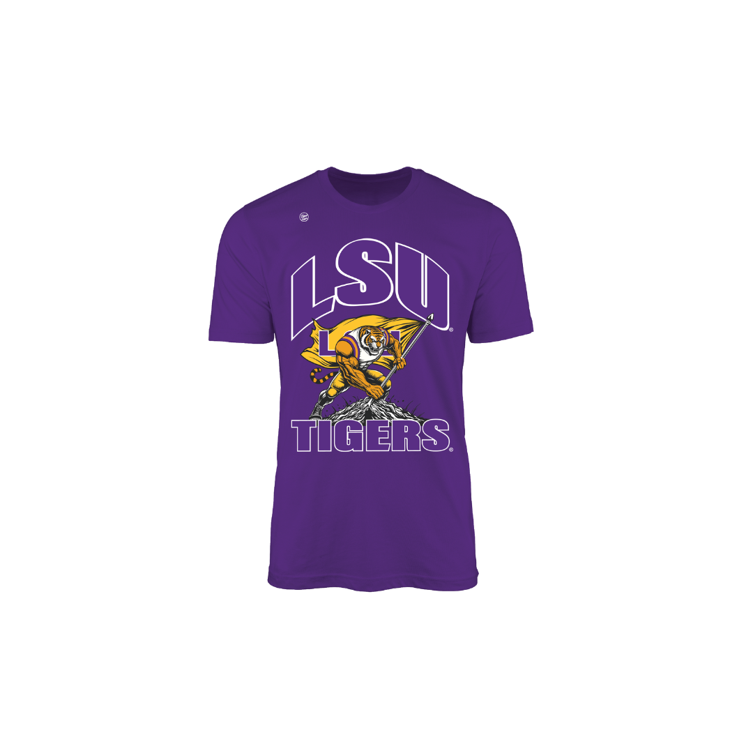 LSU Tigers Youth Plant Flag Tee