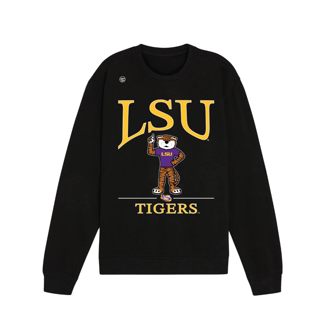 LSU Tigers Men's Tradition Crew Sweatshirt