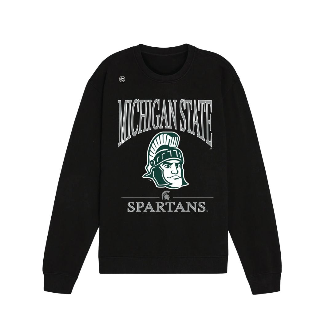 Michigan State Spartans Men's Tradition Crew Sweatshirt