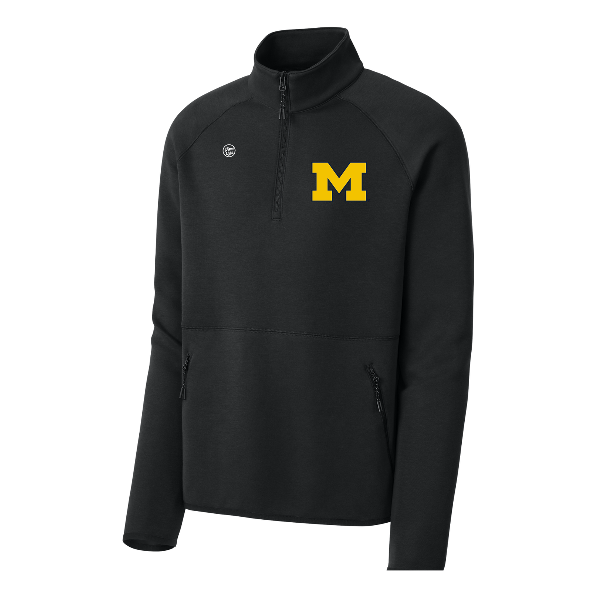 Michigan Wolverines Men's Maize M Sideline Pull Over