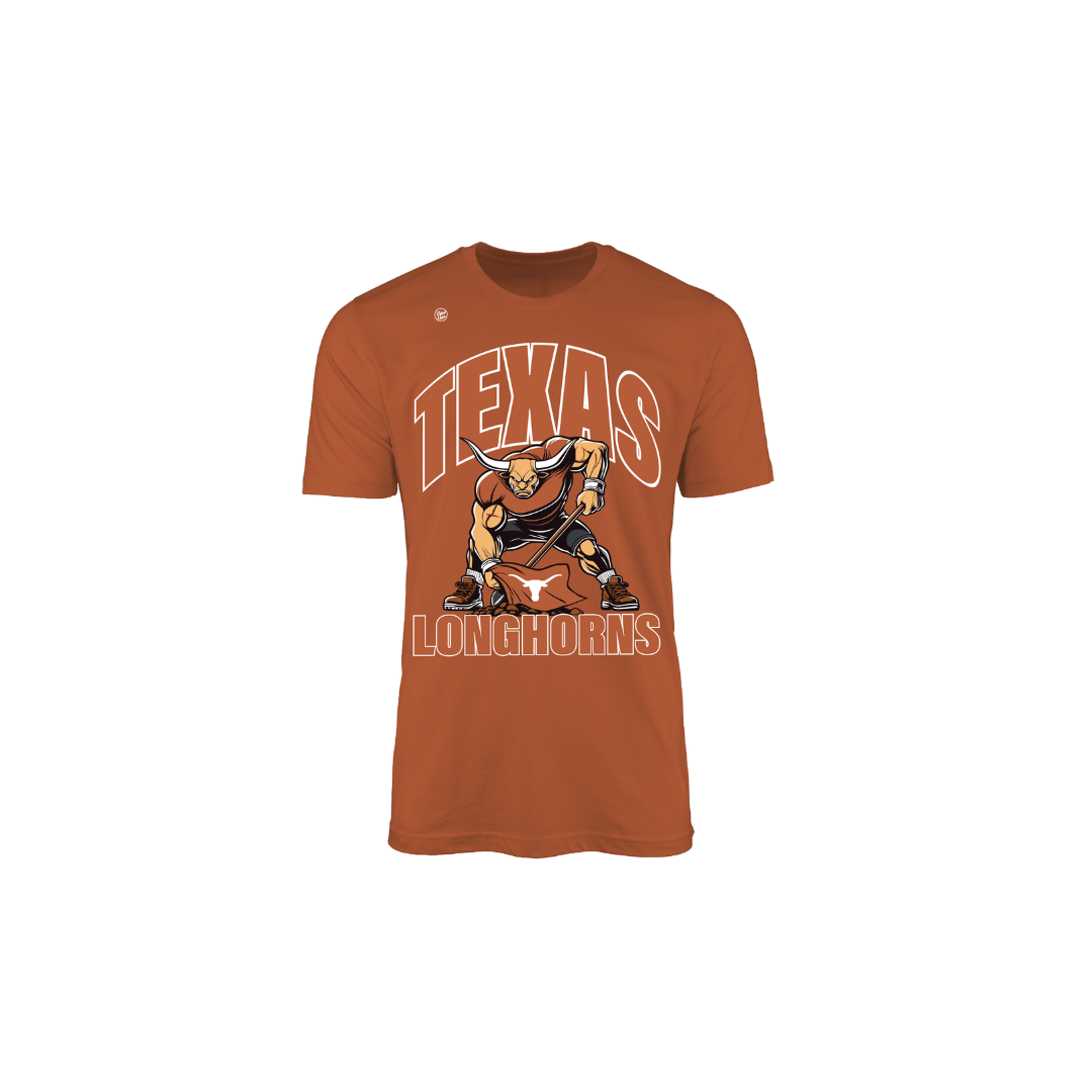 Texas Longhorns Youth Plant Flag Tee
