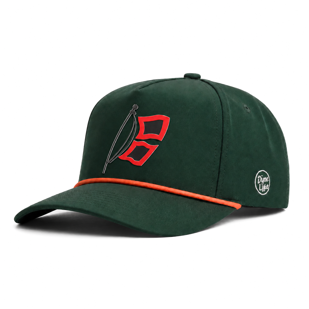 Miami Hurricanes Warning Flag Rope Hat