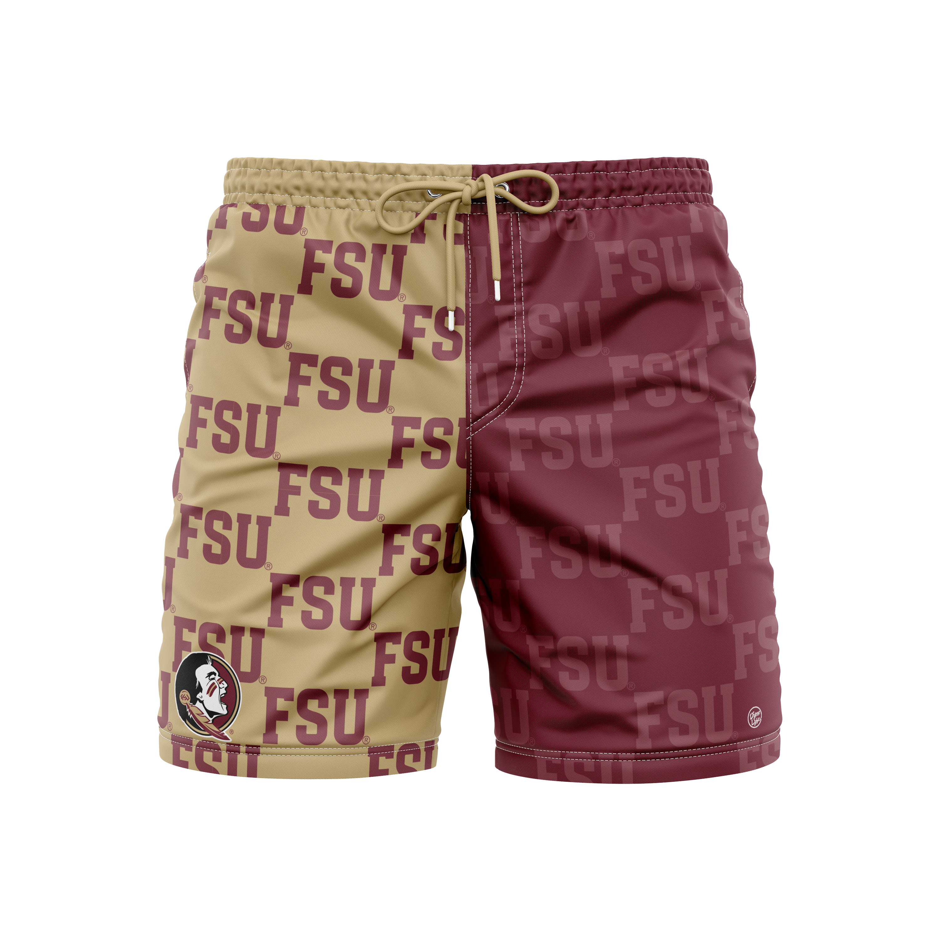 Florida State Seminoles Men's Checkered Trunks