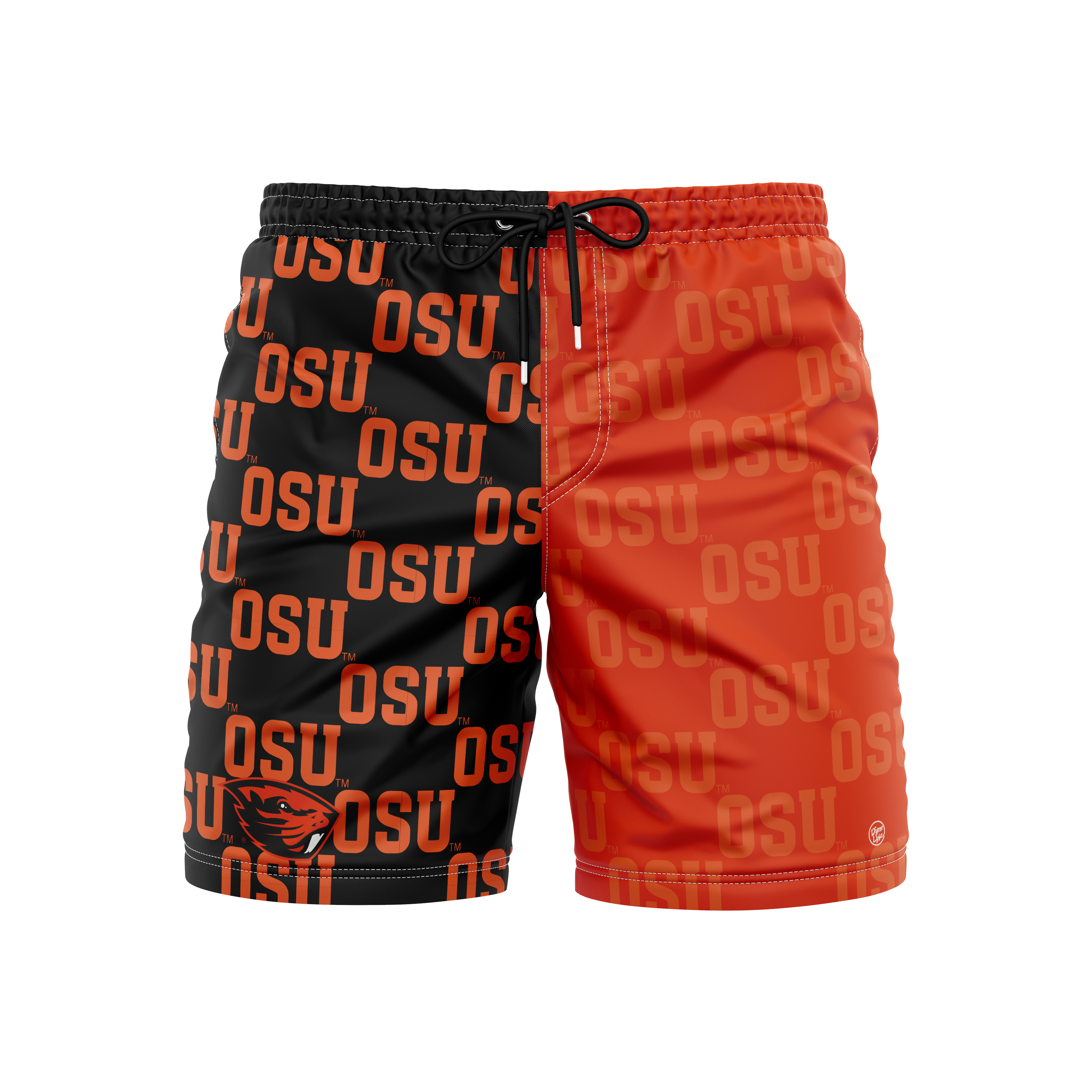 Oregon State Beavers Men's Checkered Trunks