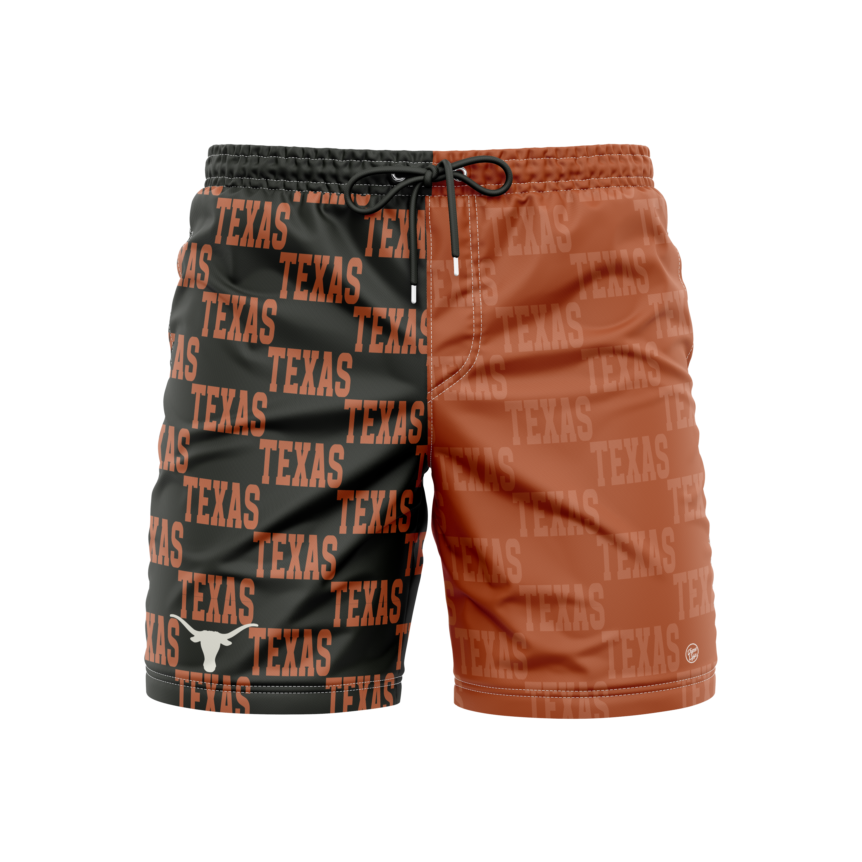 Texas Longhorns Men's Checkered Trunks